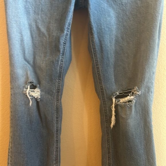 J.Crew Mid Rise Size 28 Flare Crop Distressed Jeans - Picture 3 of 15